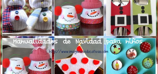 Manualidades de navidad para niños Portada