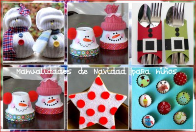 Manualidades de navidad para niños