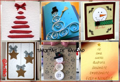 Collage Tarjetas Navidad