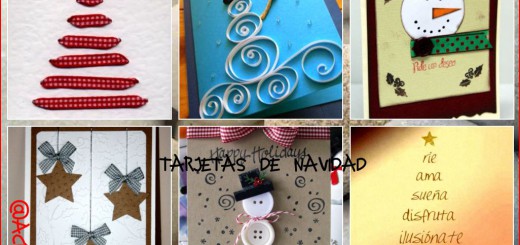 Collage Tarjetas Navidad