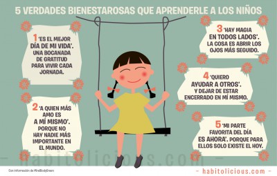 5 Verdades que enseñarle a los niños y niñas