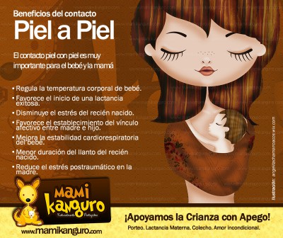 Beneficios del contacto piel con piel 2