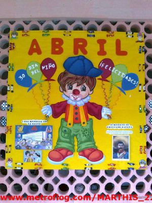 Ideas para el Periódico mural del mes de abril. (8)