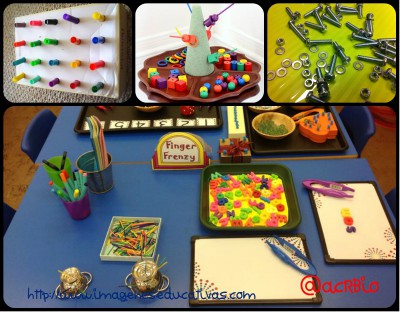 Motricidad fina Actividades Collage