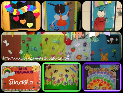 collage decoración primavera 3
