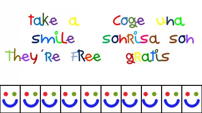 Coge una sonrisa son gratis-