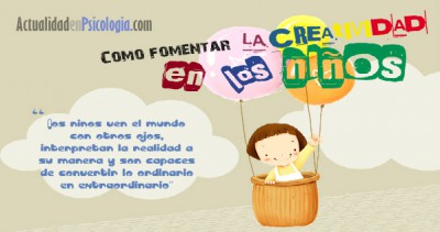 Como fomentar la creatividad en los niños Portada