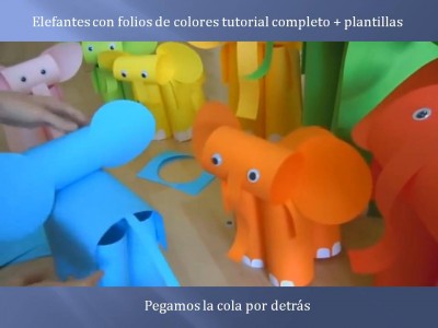 Elefantes con folios de colores tutorial (10)