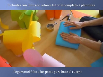 Elefantes con folios de colores tutorial (6)