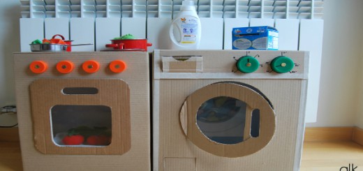 Juguetes reciclados con cajas de carton Portada