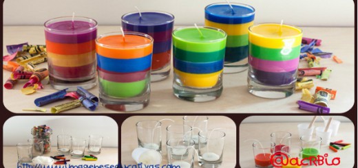 Reciclamos nuestras ceras y crayones para convertirlos en velas decorativas Portada