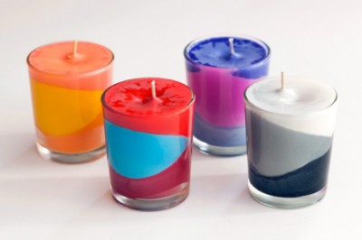 Reciclamos nuestras ceras y crayones para convertirlos en velas decorativas.  (9)