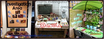 Trabajo por áreas y ambientes de experimentación collage