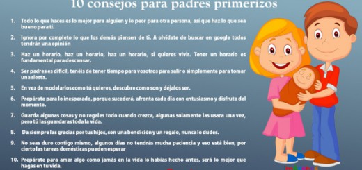 10 consejos para padres primerizo Portada