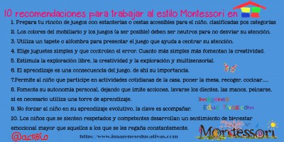 10 recomendaciones para trabajar al estilo Montessori en nuestra casa2