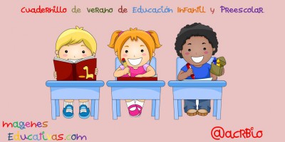 Cuadernillo de verano de Educación Infantil y Preescolar portada