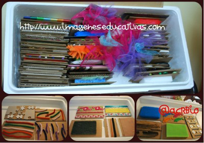 Nueva Caja de almacenamiento de textura DIY Collage 2