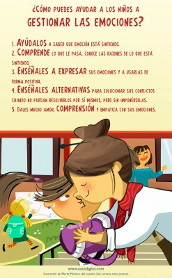 ¿Cómo puedes ayudar a los niños a gestionar las emociones de forma positiva