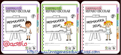 Cuadernillos de Repaso Escolar 2014 Collage