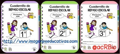 Cuadernillos de Repaso Escolar Primero Portada1