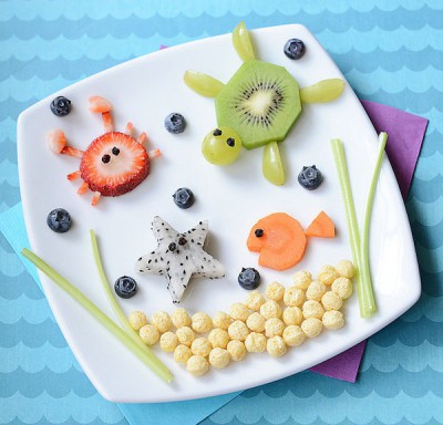 Decoraciones veraniegas para nuestros platos de fruta (11)