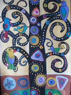 El arte en el aula trabajamos con Gustav Klimt  (24)