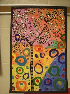 El arte en el aula trabajamos con Gustav Klimt  (5)