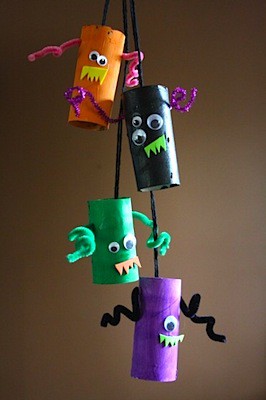 Manualidades con rollos de papel higiénico  (35)