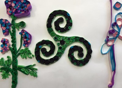 Quilling Creando de forma enrollada (18)