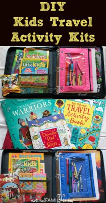 kits de viaje y organizadores de coche DIY Para viajar con niños (11)
