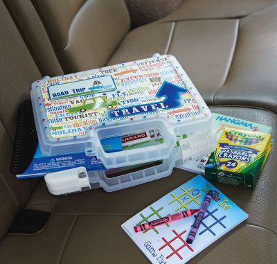 kits de viaje y organizadores de coche DIY Para viajar con niños (3)