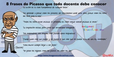 8 frases de Picasso que todo docente debe conocer