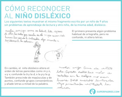 Cómo reconocer al niño disléxico