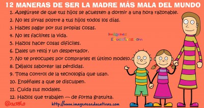 12 MANERAS DE SER LA MADRE MÁS MALA DEL MUNDO2