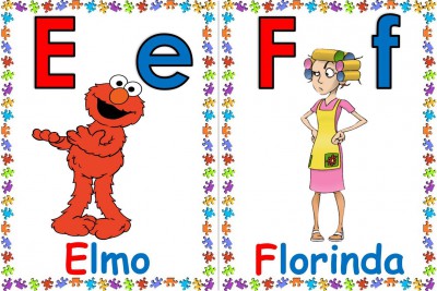 Abecedario Cartoon (3)