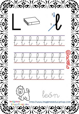 Cuaderno de trazos Imágenes Educativas letra escolar (12)