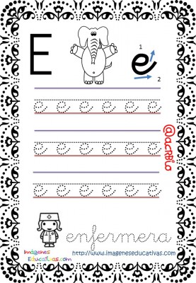 Cuaderno de trazos Imágenes Educativas letra escolar (5)