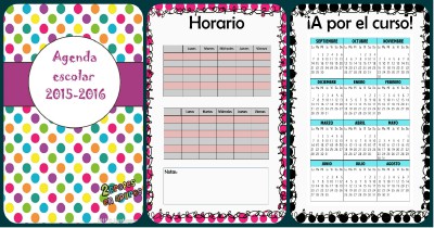 La 1ª AGENDA ESCOLAR para profes en apuros Portada