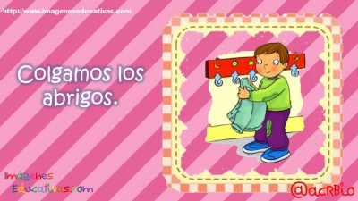 Normas para infantil, Preescolar y Primaria. Imprimibles Morado (3)