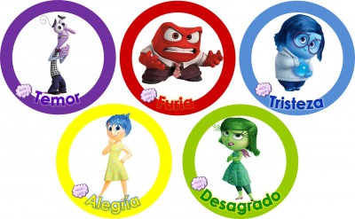 Paleta de las emociones Del revés (Inside Out)