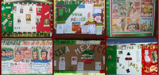 Periódico mural mes septiembre  Portada