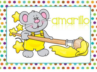 Tarjetas aprendemos los colores con en ratón Colorín (7)