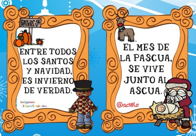 Tarjetas imprimibles cada mes con refrán la mano se dan. (13)