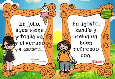 Tarjetas imprimibles cada mes con refrán la mano se dan. (8)