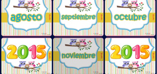 Tarjetas meses Portada