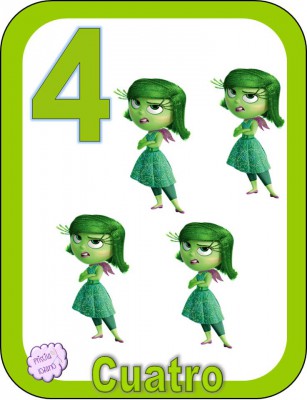 Tarjetas numeros Del revés (Inside Out)  (4)