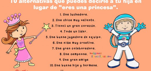 10 alternativas que puedes decirle a tu hija en lugar de princesa Portada