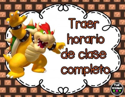 Acuerdos de Grupo. Motivos Mario Bros (4)