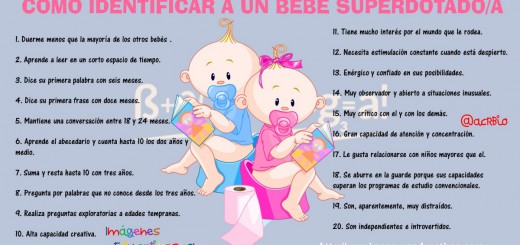 Como identificar a un bebe superdotado Portada
