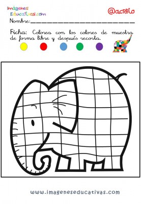 Elmer Elefante atención y grafo (11)